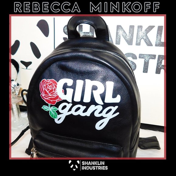 ??REBECCA MINKOFF?? NWT Small Leather Girl * Gang Backpack main image 12